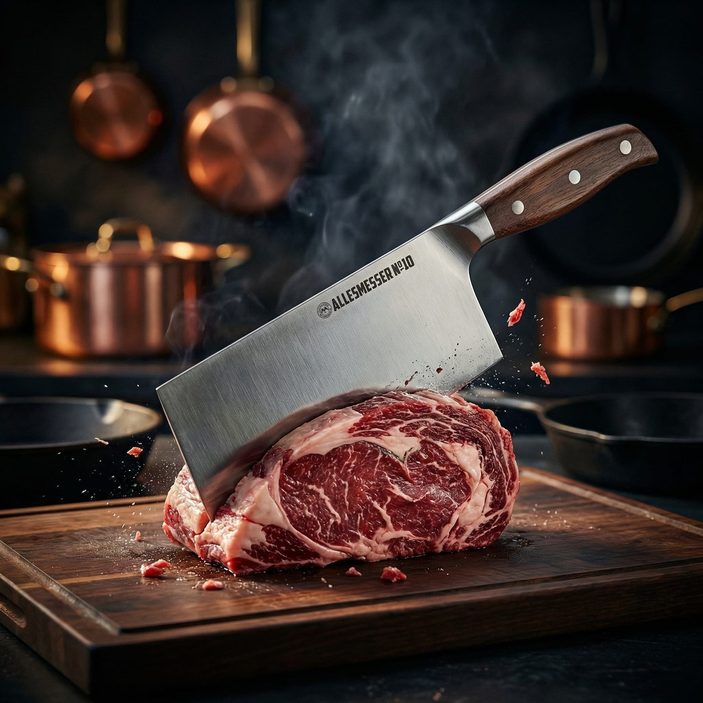 Allesmesser No 10 - Hochwertiger Stahl & Asiatische Form