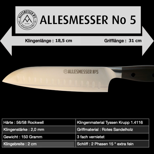 Allesmesser No 5 – Präzision & Schärfe für jeden Tag