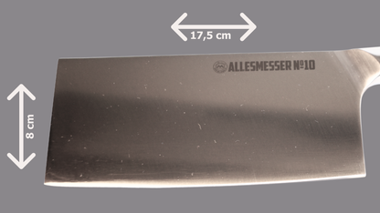 Allesmesser No 10 - Hochwertiger Stahl & Asiatische Form