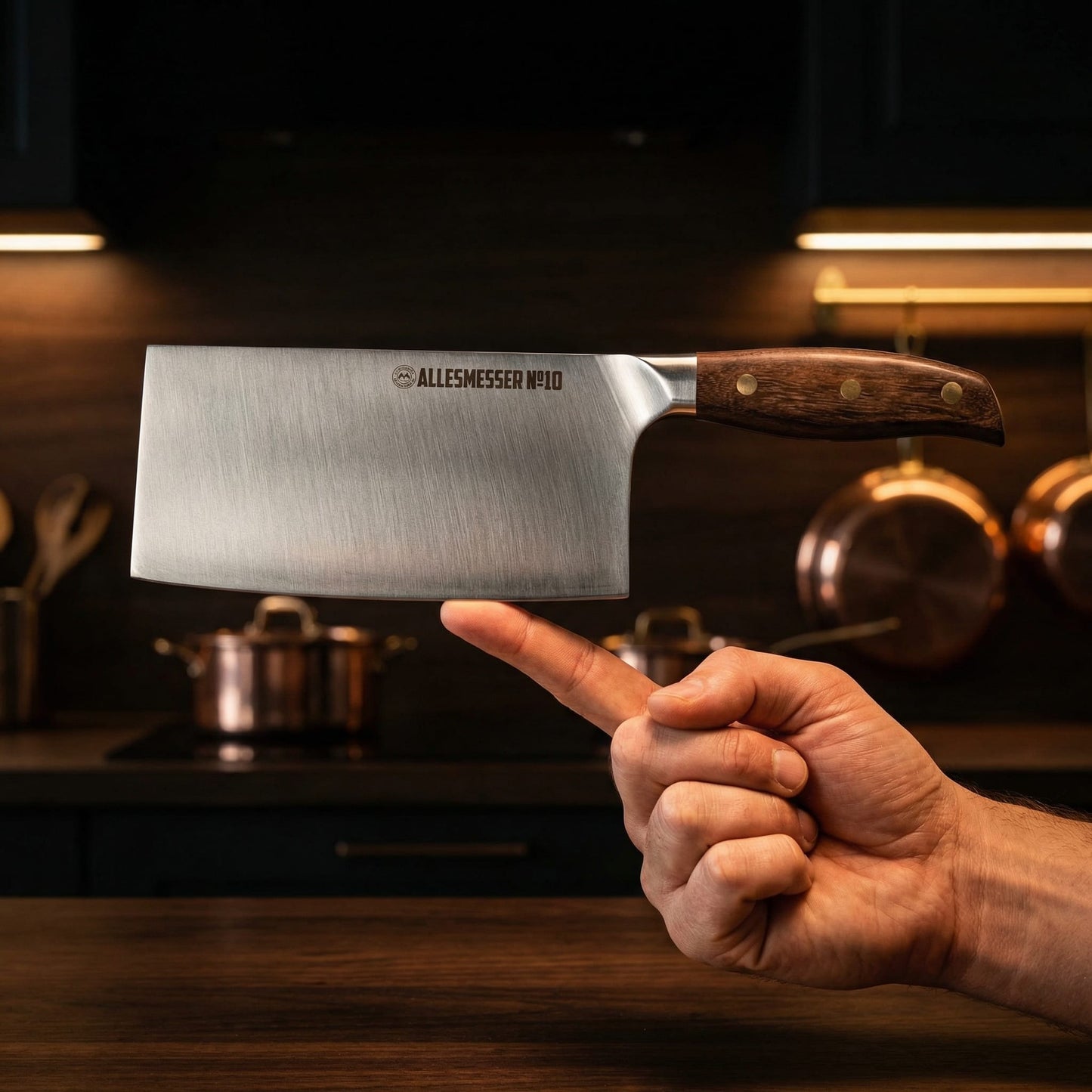 Allesmesser No 10 - Hochwertiger Stahl & Asiatische Form