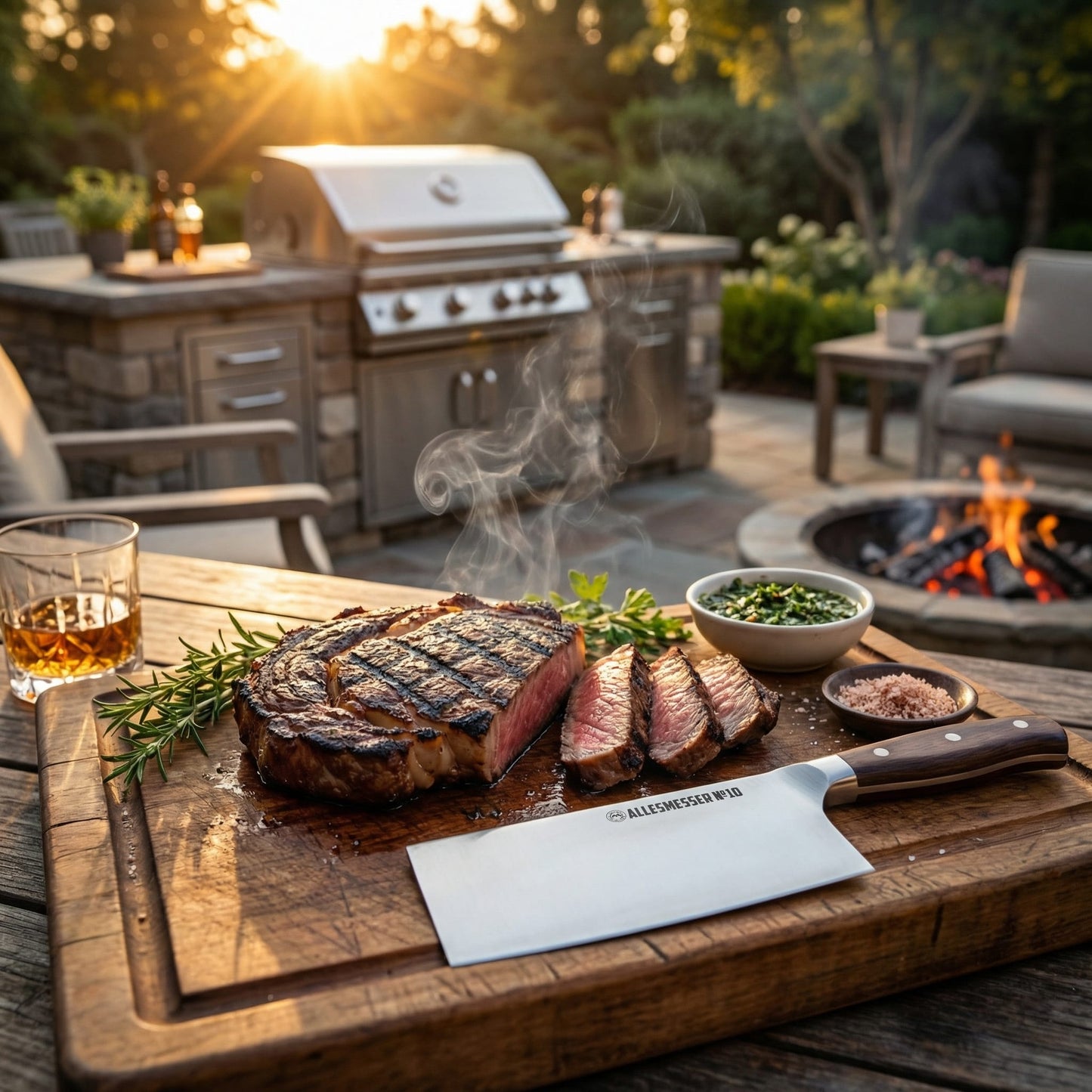 Allesmesser No 10 - Hochwertiger Stahl & Asiatische Form