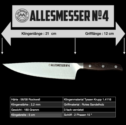 Allesmesser 4 für Hobbykoch