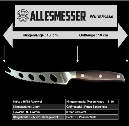 Allesmesser_Kaesemesser_Spezialmesser für Käse