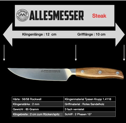 Allesmesser Steakmesser