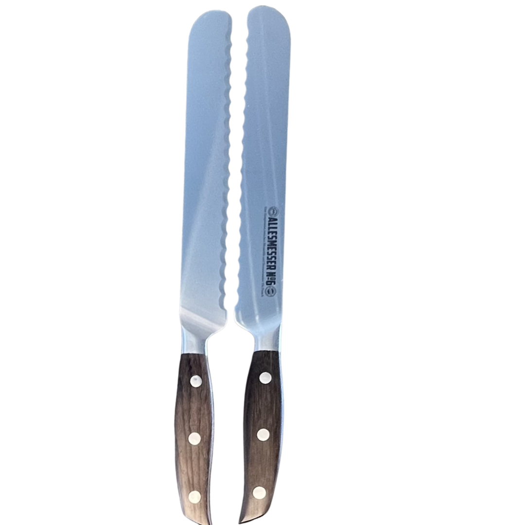 Brotmesser Vorderseite und Rückseite